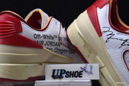 Cheap EP White Retro DJ4375-106 O-W SP DJ4375-106 Jordan Red 2 Low Air 0405